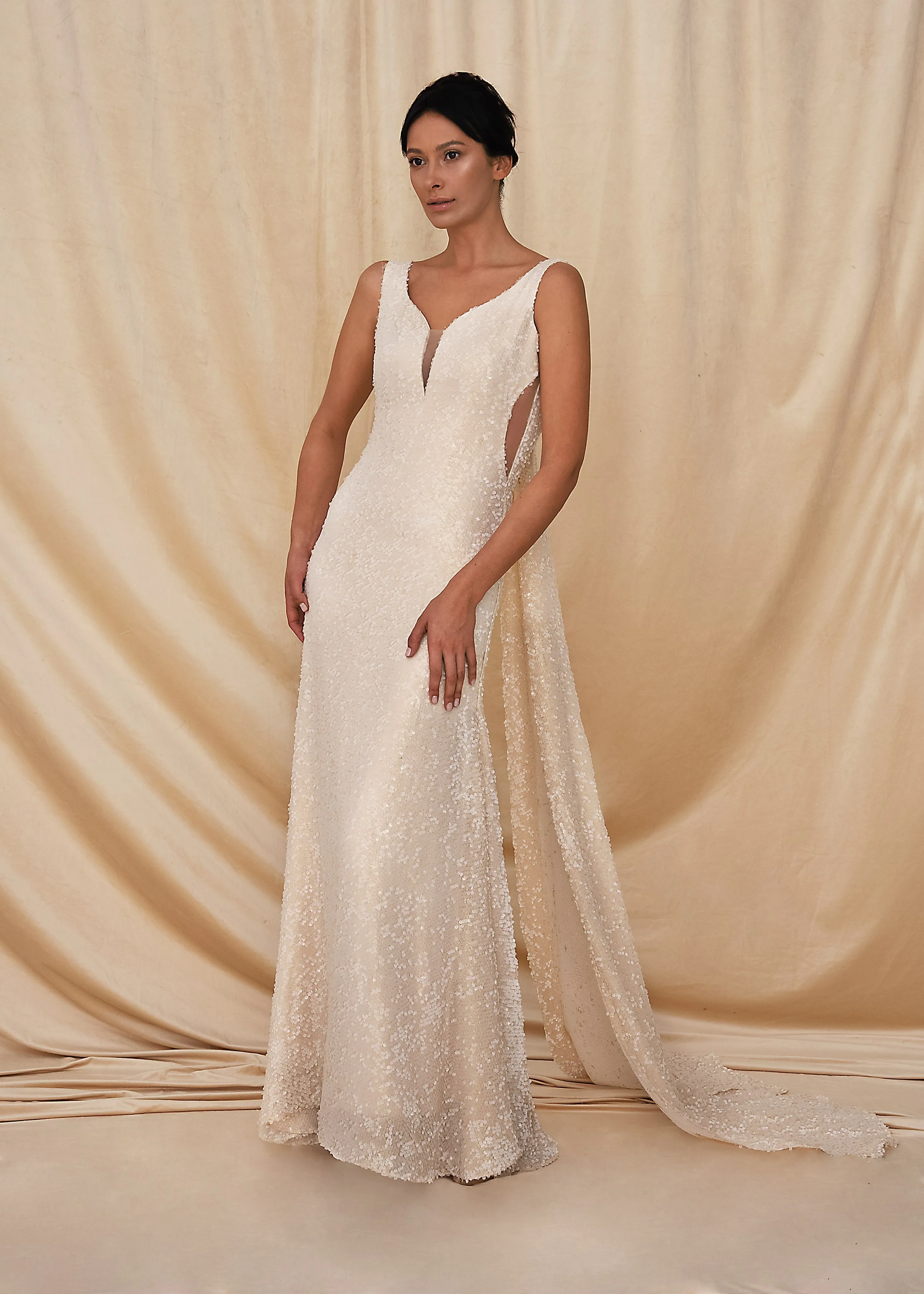 فستان ترتر شيمري