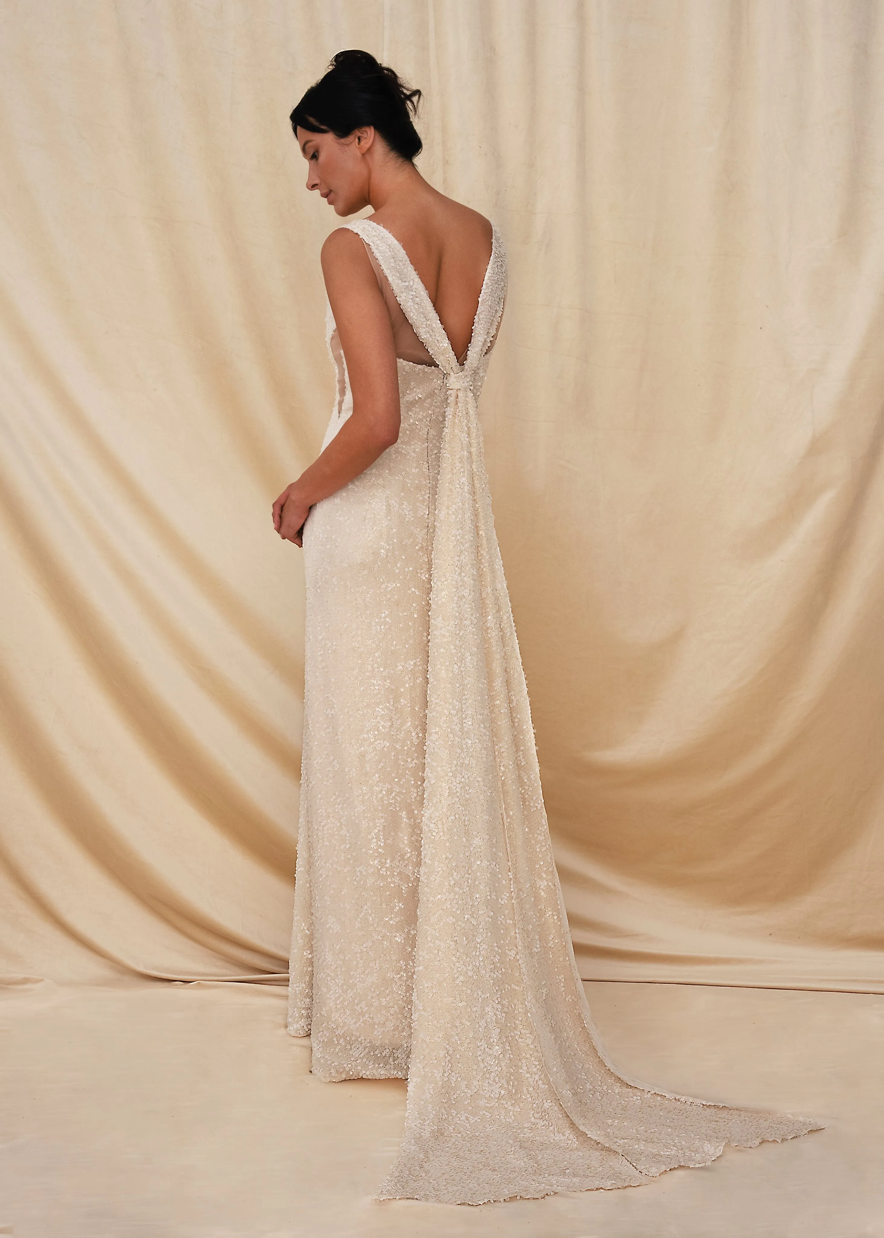 فستان ترتر شيمري